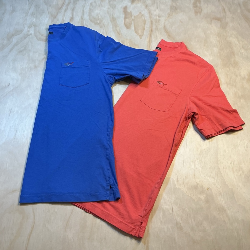 Greg Norman Blue/Coral T-Shirt Bundle - Picture 2 of 11